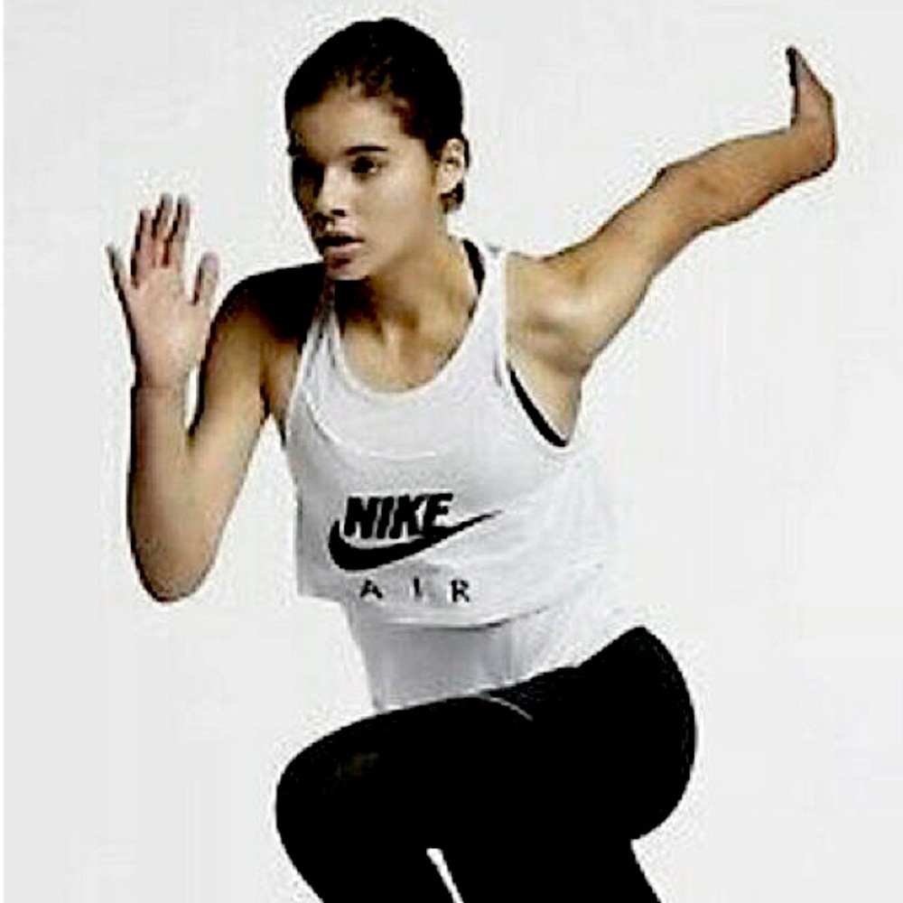 Nike Air Dry Fit Tank with Overlay